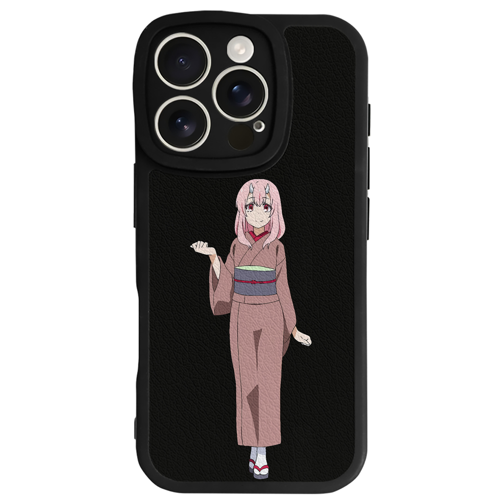 （画像用） 転スラ Regarding Reincarnated to Slime 【iPhone 16シリーズ対応】シリコンスマホケース（レザー調） 材質：シリコン